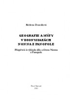 Geografie a mýty v Dionysiakách Nonna z Panopole