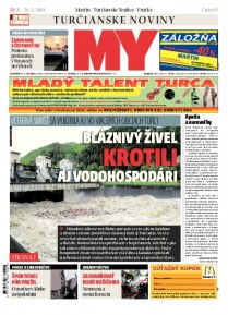 MY Turčianske noviny - Nový Život Turca 20/26)/5/2014
