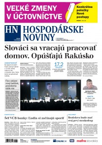 Hospodárske noviny 10.12.2018