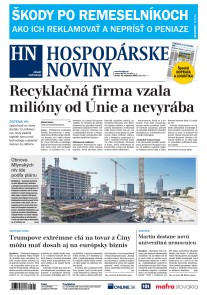 Hospodárske noviny 19.09.2018