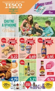 Leták 28 - veľký hypermarket a obchodný dom Žilina