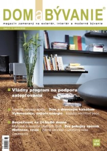 DOM a BÝVANIE 4/2009