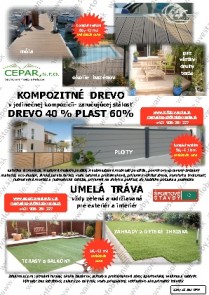 TERASY, PLOTY a UMELÁ TRÁVA