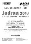 Výber - Cenník v EUR pre katalóg JADRAN 2018 - 101 CK Zemek