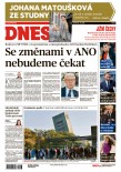 MF DNES Jižní Čechy - 22.10.2026
