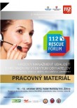 RESCUE FÓRUM 112 - pracovný materiál 2012
