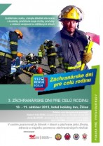 Záchranárske dni pre celú rodinu - ponuka pre vystavovateľov
