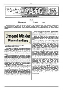 Ende Blumenpracht - Irmgard Winkler