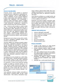 IS Trilex modul Obchod