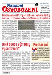 Národní Osvobození 9-10/2021