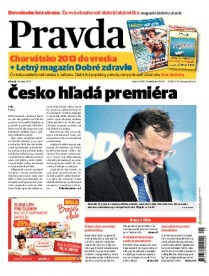 Najnovšie vydanie denníka Pravda