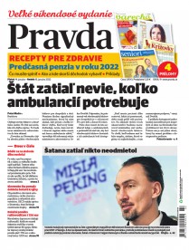 Denník Pravda 14. 1. 2022