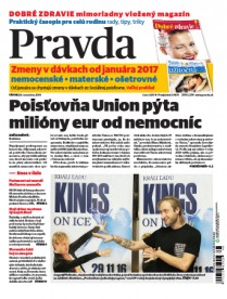 Vydanie Pravdy, náhľad obálky denníka