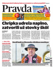 Denník Pravda 30. 01. 2025