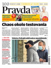 Denník Pravda 29. 10. 2020