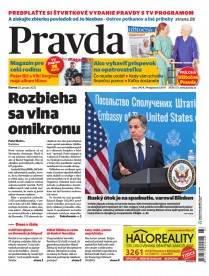 Denník Pravda 20. 1. 2022