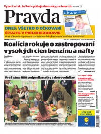Denník Pravda 9. 5. 2022