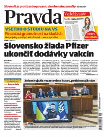 Denník Pravda 11. 5. 2022