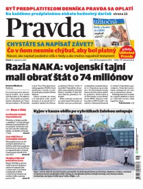 Denník Pravda 20. 9. 2023