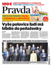 Dennik Pravda 3. 4. 2021