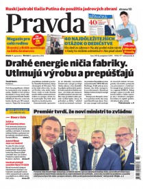 Denník Pravda 14. 9. 2022