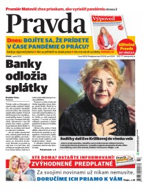 Denník Pravda 1. 4. 2020