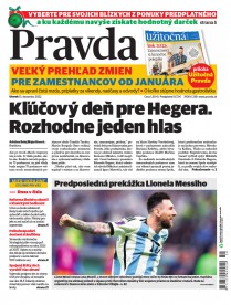 Denník Pravda 13. 12. 2022
