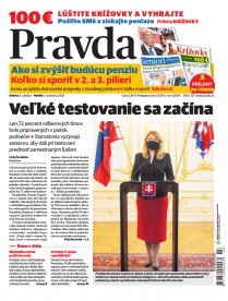 Denník Pravda 31. 10. 2020