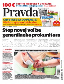 Denník Pravda 1. 8. 2020