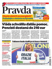 Denník Pravda 27. 9. 2022