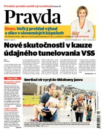 Najnovšie vydanie denníka Pravda