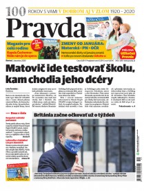 Denník Pravda 3. 12. 2020