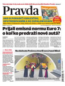 Denník Pravda 26. 9. 2023