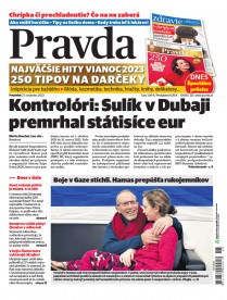 Denník Pravda 27. 11. 2023