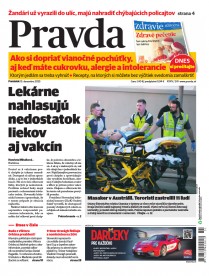 Denník Pravda 15. 12. 2025