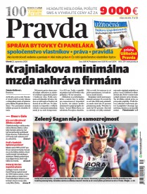 Denník Pravda 22. 9. 2020