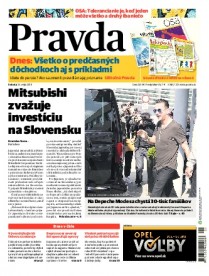 Najnovšie vydanie denníka Pravda