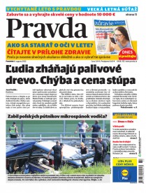 Denník Pravda 8. 8. 2022
