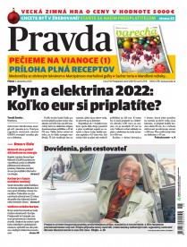 Denník Pravda 3. 12. 2021