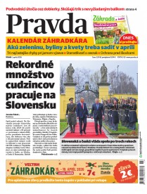 Denník Pravda 1. 4. 2026