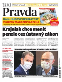 Denník Pravda 16. 10. 2020