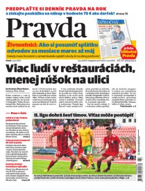 Denník Pravda 3. 6. 2020