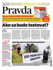 Denník Pravda 20. 10. 2020