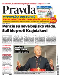 Denník Pravda 9. 8. 2022