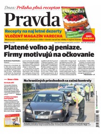 Denník Pravda 25. 6. 2021