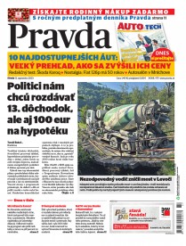 Denník Pravda 13. 09. 2023