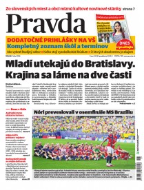 Denník Pravda 7. 7. 2026