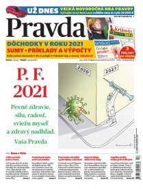 Denník Pravda 2. 1. 2021