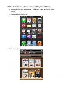 Návod iOS