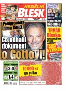 Nedělní Blesk - 20.9.2020
